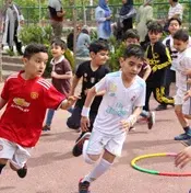 مدرسه بهان، عکس المپیاد ورزشی دانش آموزان پیش دبستان و دبستان پسرانه  بهان منطقه  5